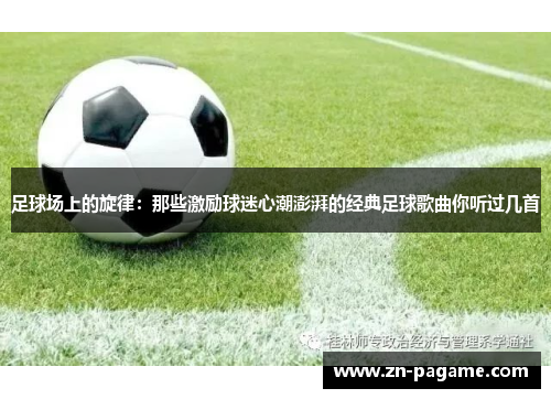 足球场上的旋律：那些激励球迷心潮澎湃的经典足球歌曲你听过几首